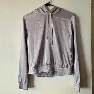 Express Light Lilac Hoodie Sweatshirt